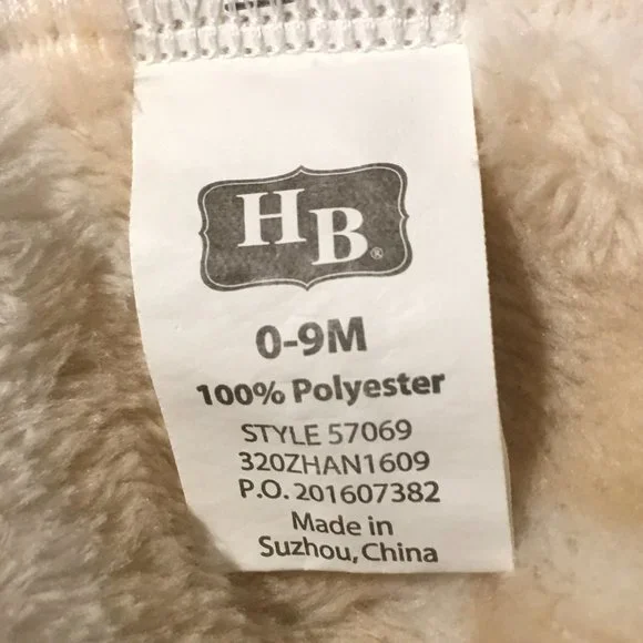 HUDSON BABY Soft Plush Baby Bathrobe  |  0-9M - Picture 5 of 8